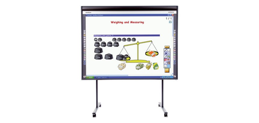 Pizarra Interactiva Tactil Hitachi FX DUO 77'