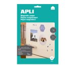Papel Magnético A4 inkjet Apli Paquete de 8 hojas