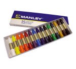 Ceras Blandas Manley Caja de 15 colores surtidos