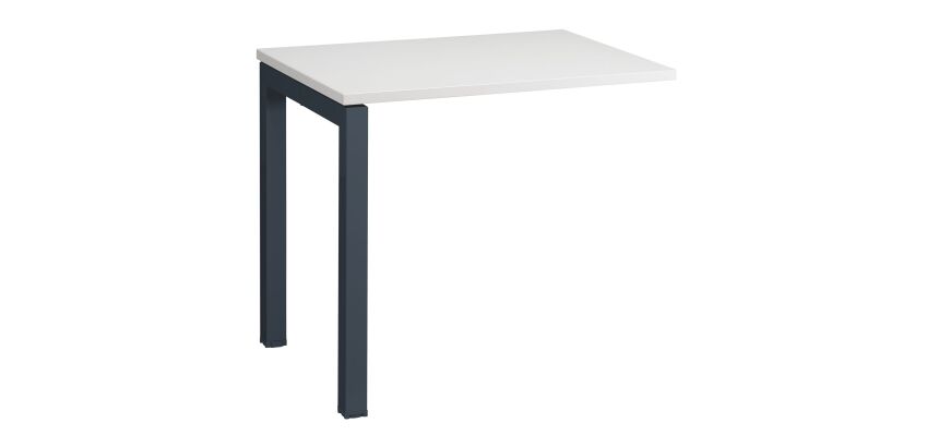 Retour suspendu blanc L 80 x P 60 cm - Team Line