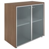 Set of 2 dividing walls for low cabinets and bookcases Essenzza and Darwin