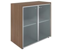 Set van 2 scheidingswanden voor lage kasten en bibliotheekkasten Essenzza en Darwin