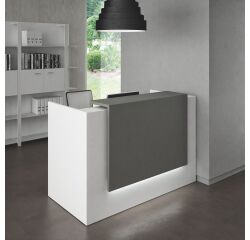 Compact reception desk L 166 cm Jana