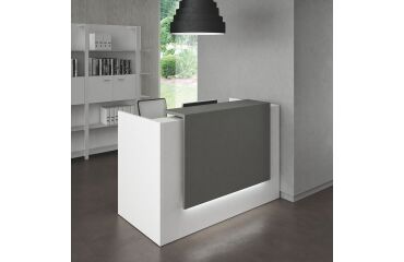 Compact reception desk L 166 cm Jana