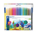 Rotuladores de colores Staedtler Noris Club Caja de 20