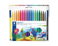 Rotuladores de colores Staedtler Noris Club Caja de 20