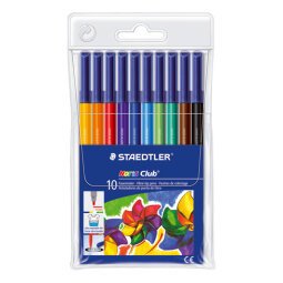 Rotuladores de colores Staedtler Noris® 326  - Estuche de 10