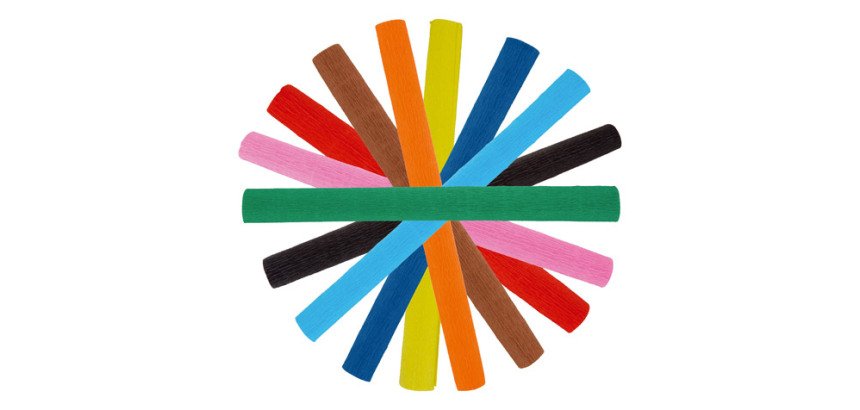 Papel Crespón Rollo 50 x 250 cm Canson - Paquete de 10 rollos