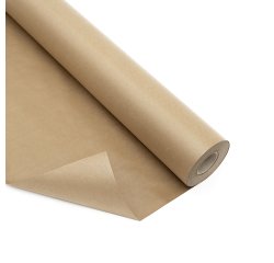 Papel Kraft color Marrón en rollo 1 m x 25 m