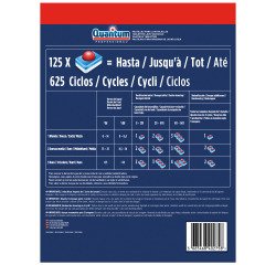 Tabletten voor vaatwassers Finish Professional Powerball Tabs - Doos van 125