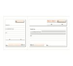 Talonario Recibo 210 x 105 Castellano