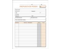 Talonario Pedido 150 x 210 Duplicado Castellano