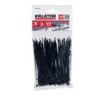 100 Bridas Negras 2.5 mm x 90 mm