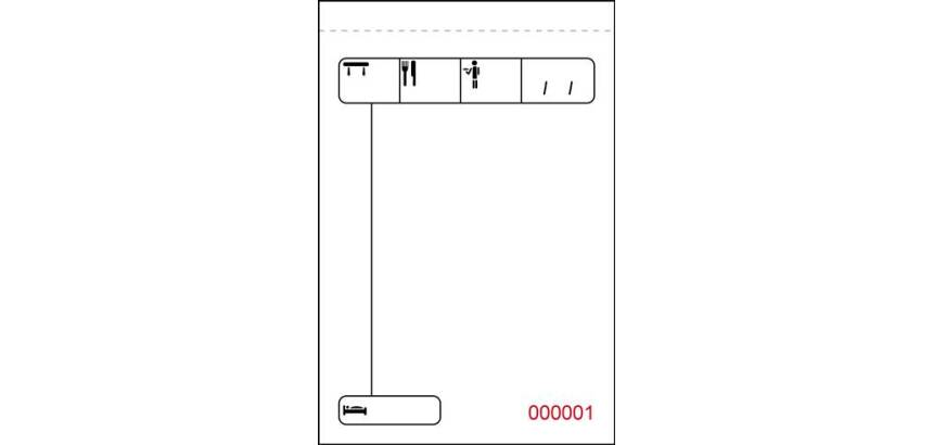 Talonario Camarero 73 x 109 Duplicado