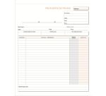 Talonario Pedido 215 x 265 Castellano