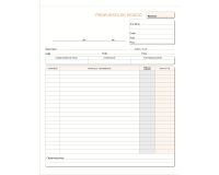 Talonario Pedido 215 x 265 Castellano