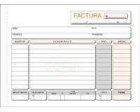 Talonario Factura 150 x 105 Duplicada Catalán