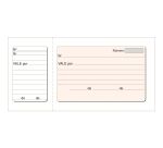 Talonario Vales 21 x 10,5 cm Castellano