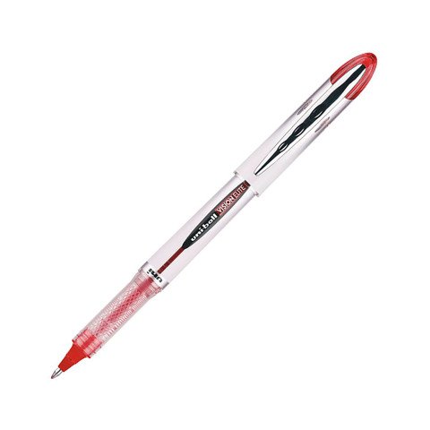 Bolígrafo Uni-Ball Visión Elite 0.8mm Rojo