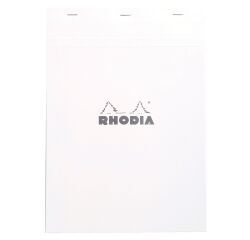 Notebook Rhodia Premium white A4 squared 80 sheets