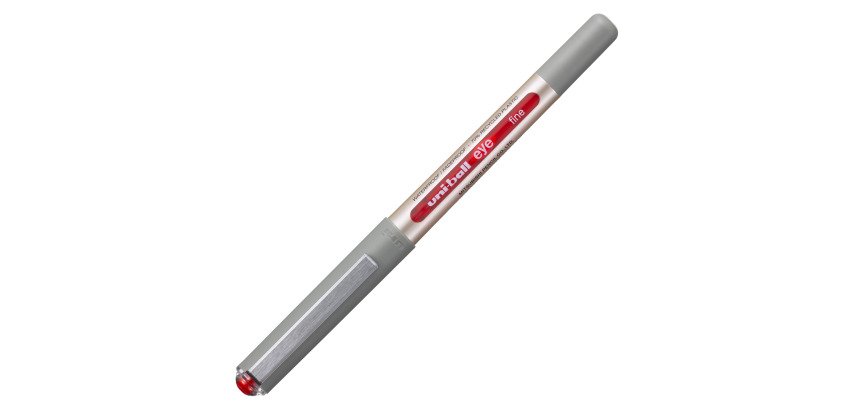 Stylo roller Uni Ball Eye à capuchon pointe 0,7 mm- écriture moyenne