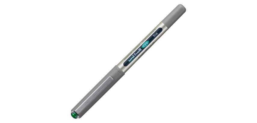 Stylo roller Uni Ball Eye à capuchon pointe 0,7 mm- écriture moyenne
