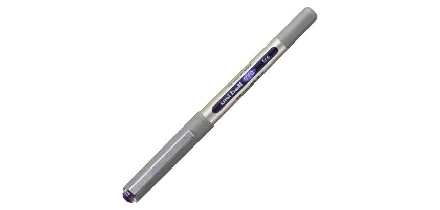 Stylo roller Uni Ball Eye à capuchon pointe 0,7 mm- écriture moyenne