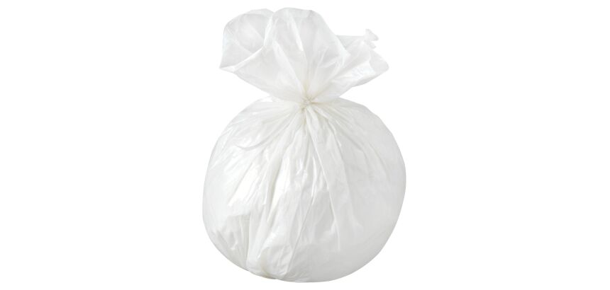 Bolsas de basura sin Autocierre 18 micras 6L - Paquete de 1000 bolsas