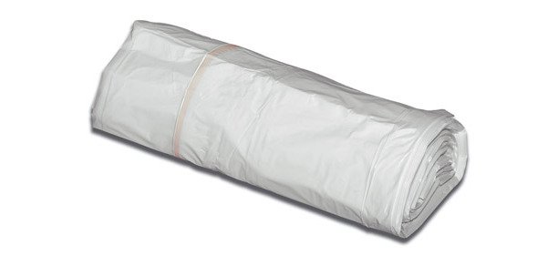 Sac poubelle 10 litres blanc - paquet de 1000