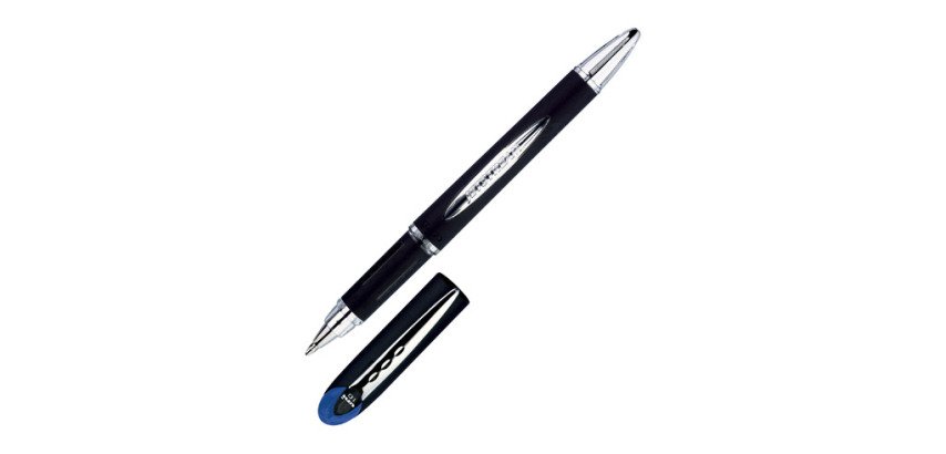 Stylo roller Uni Ball Jet Stream Design à capuchon pointe 1 mm
