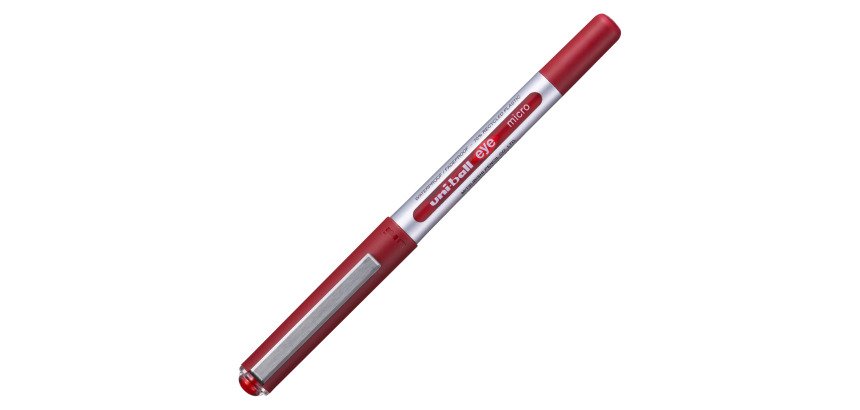 Roller balpen Uni-Balle Eye met dopje punt 0,5 mm - fijne lijn