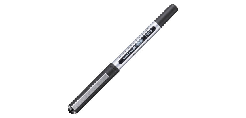 Roller balpen Uni-Balle Eye met dopje punt 0,5 mm - fijne lijn