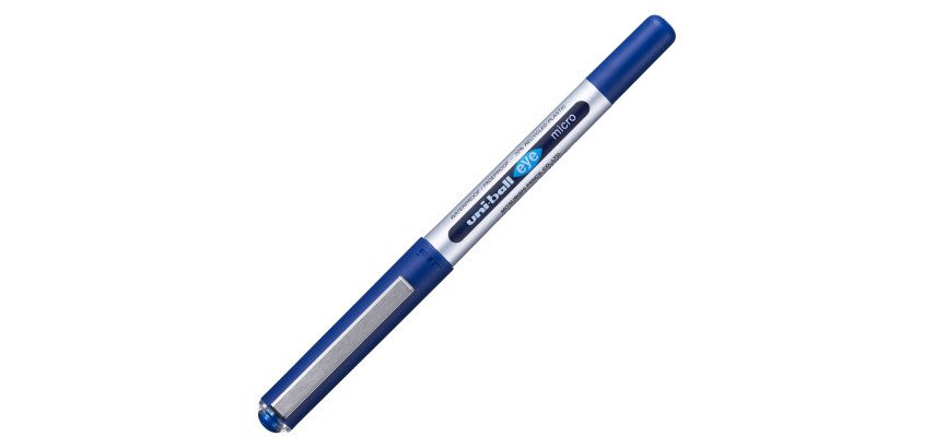Roller balpen Uni-Balle Eye met dopje punt 0,5 mm - fijne lijn