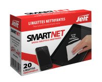 Boîte de 20 lingettes pour tablettes, smartphones, GPS Jelt SMARTNET