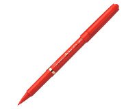 Stylo feutre Uni-ball Sign Pen à capuchon pointe 0,8 mm - écriture moyenne rouge