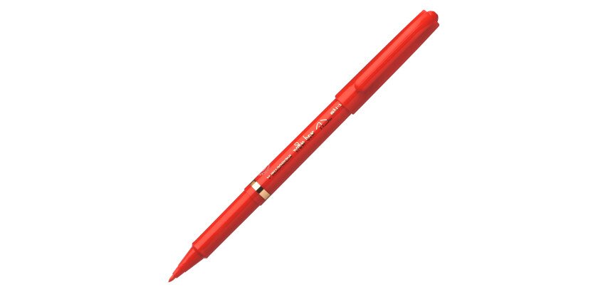 Stylo feutre Uni-ball Sign Pen à capuchon pointe 0,8 mm - écriture moyenne