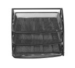 Corbeille à courrier 3 tiroirs coulissants Alba Mesh couleur