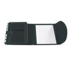 Trieur valisette plastique Exacompta Exafolio avec porte-bloc 6 divisions noir