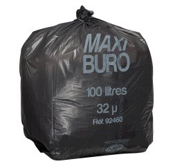 Carton de 250 sacs plastique 100 L Maxiburo