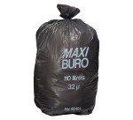 Sacs poubelle 110 litres lien indépendant Maxiburo - Carton de 250