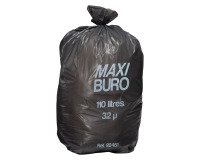 Sacs poubelle 110 litres lien indépendant Maxiburo - Carton de 250