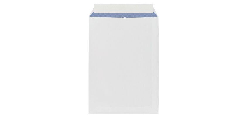 Doos met 250 administratieve enveloppen Maxiburo 229 x 324 mm witte kraft