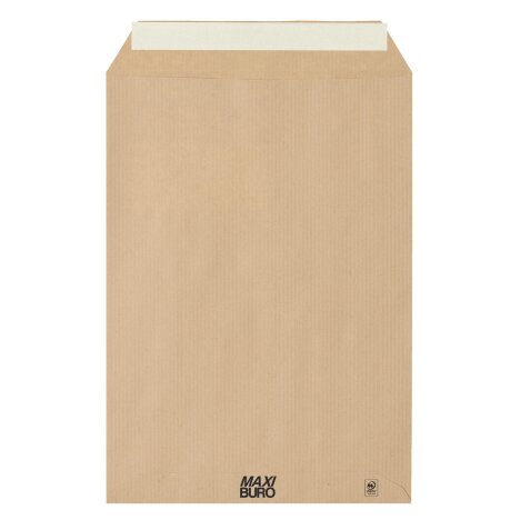 Boîte de 250 pochettes administratives Maxiburo 229 x 324 mm avec fenêtre