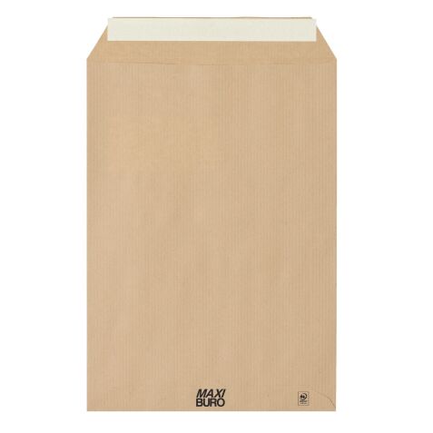 Box of 250 administrative sleeves Maxiburo 229 x 324 mm with window