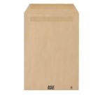 Boîte de 250 pochettes administratives kraft 229 x 324 mm format C4 sans fenêtre - Maxiburo