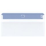 Boîte de 500 enveloppes blanches 110 x 220 mm format DL sans fenêtre - Maxiburo