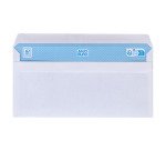Boîte de 500 enveloppes blanches 110 x 220 mm format DL sans fenêtre - Maxiburo