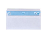 Boîte de 500 enveloppes blanches 110 x 220 mm format DL sans fenêtre - Maxiburo