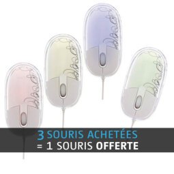 Packs 3 souris luminothérapies T’NB + 1 offerte