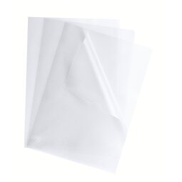 Box of 100 L-sleeves in grained polypropylene 9/100 Maxiburo